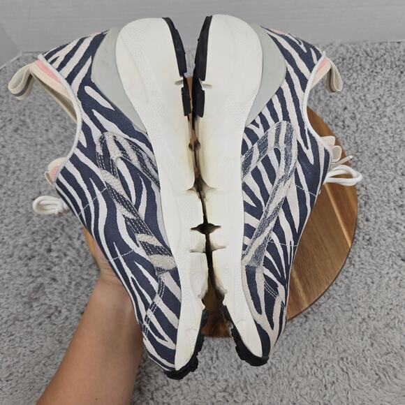Nike Womens 11.5 Olivia Kim Air Footscape No Cover Zebra Print Casual Sneaker - Picture 7 of 12